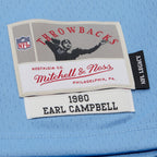 Houston Oilers Earl Campbell Mitchell & Ness Legacy jersey- light blue