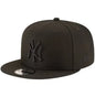New York Yankees ALL Black 9Fifty Snapback
