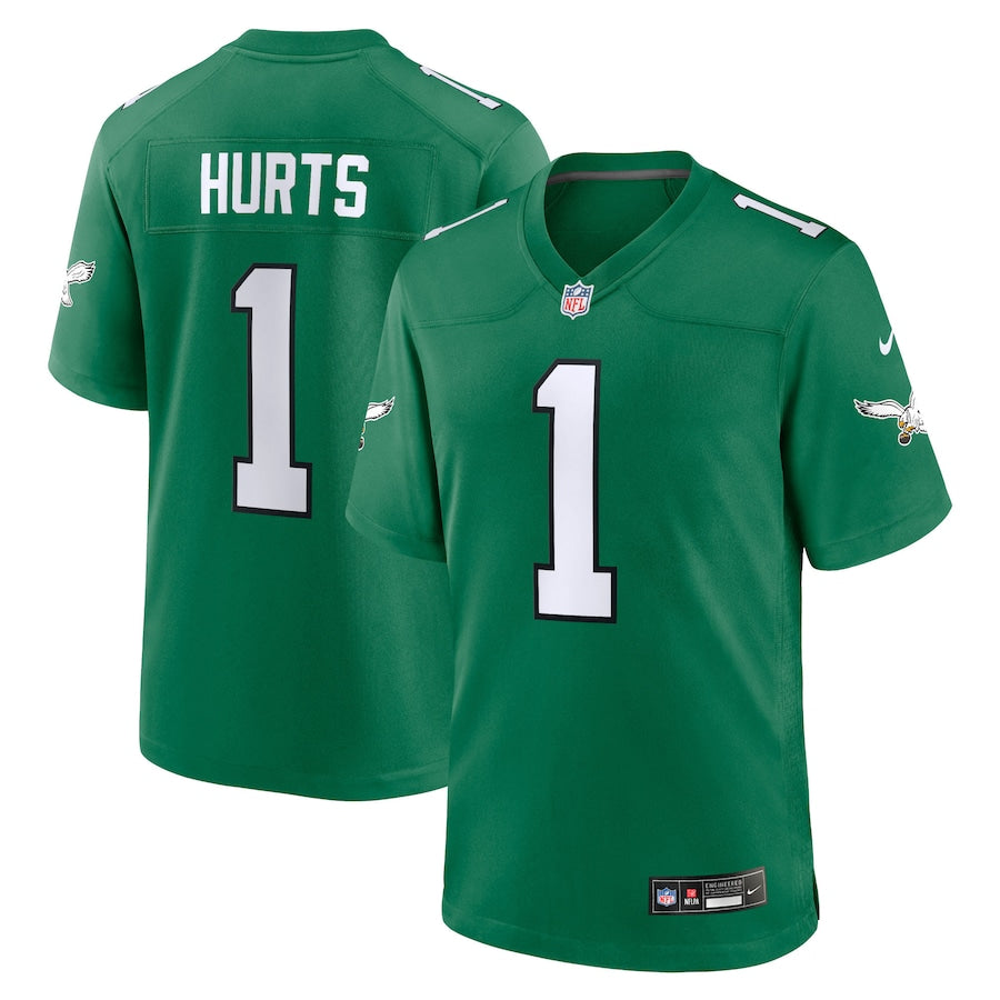 Philadelphia Eagles Kids Jalen Hurts Nike jersey- Kelly Green