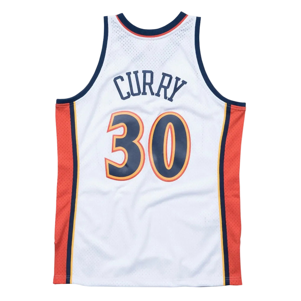 Golden State Warriors Steph Curry Mitchell & Ness Swingman jersey