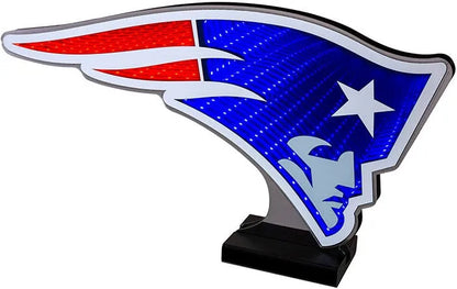 New England Patriots LED Infinity Logo Light