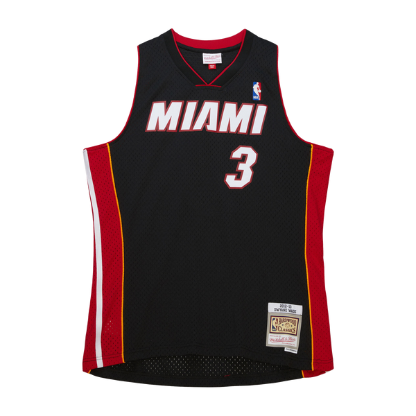 Miami Heat Kids Dwayne Wade 2012-13 Mitchell & Ness Swingman jersey