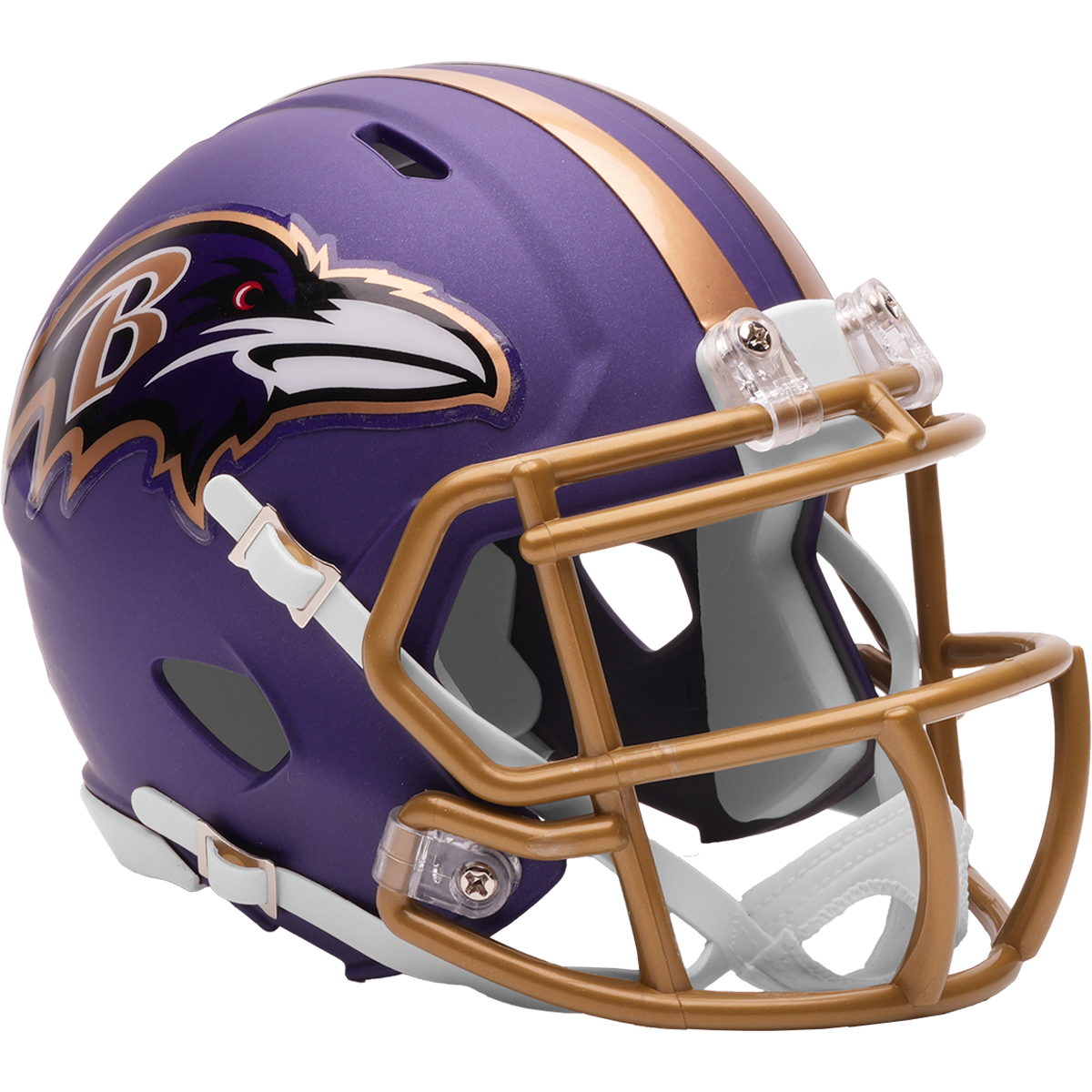 Baltimore Ravens Purple Rising 2026 Alternate Mini helmet