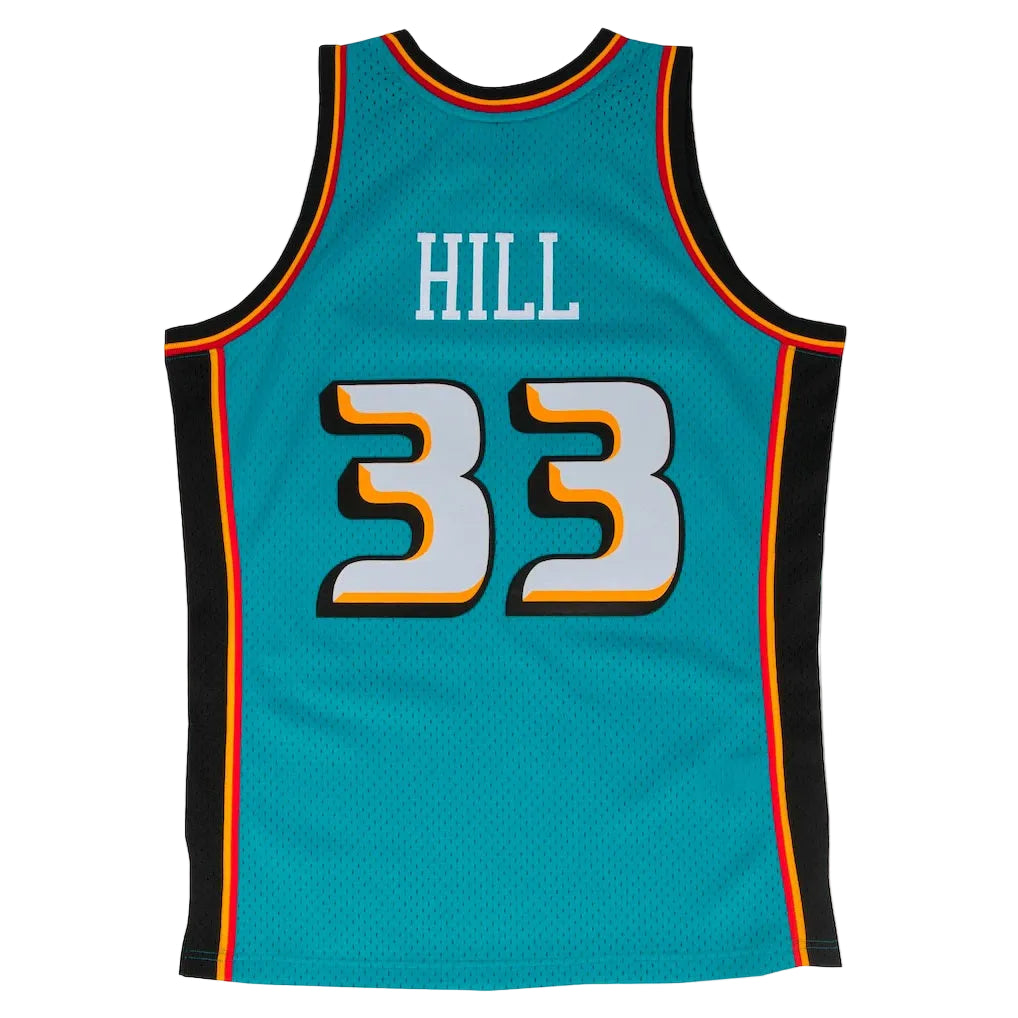Detroit Pistons Grant Hill 1998-99 Mitchell & Ness swingman jersey - Teal
