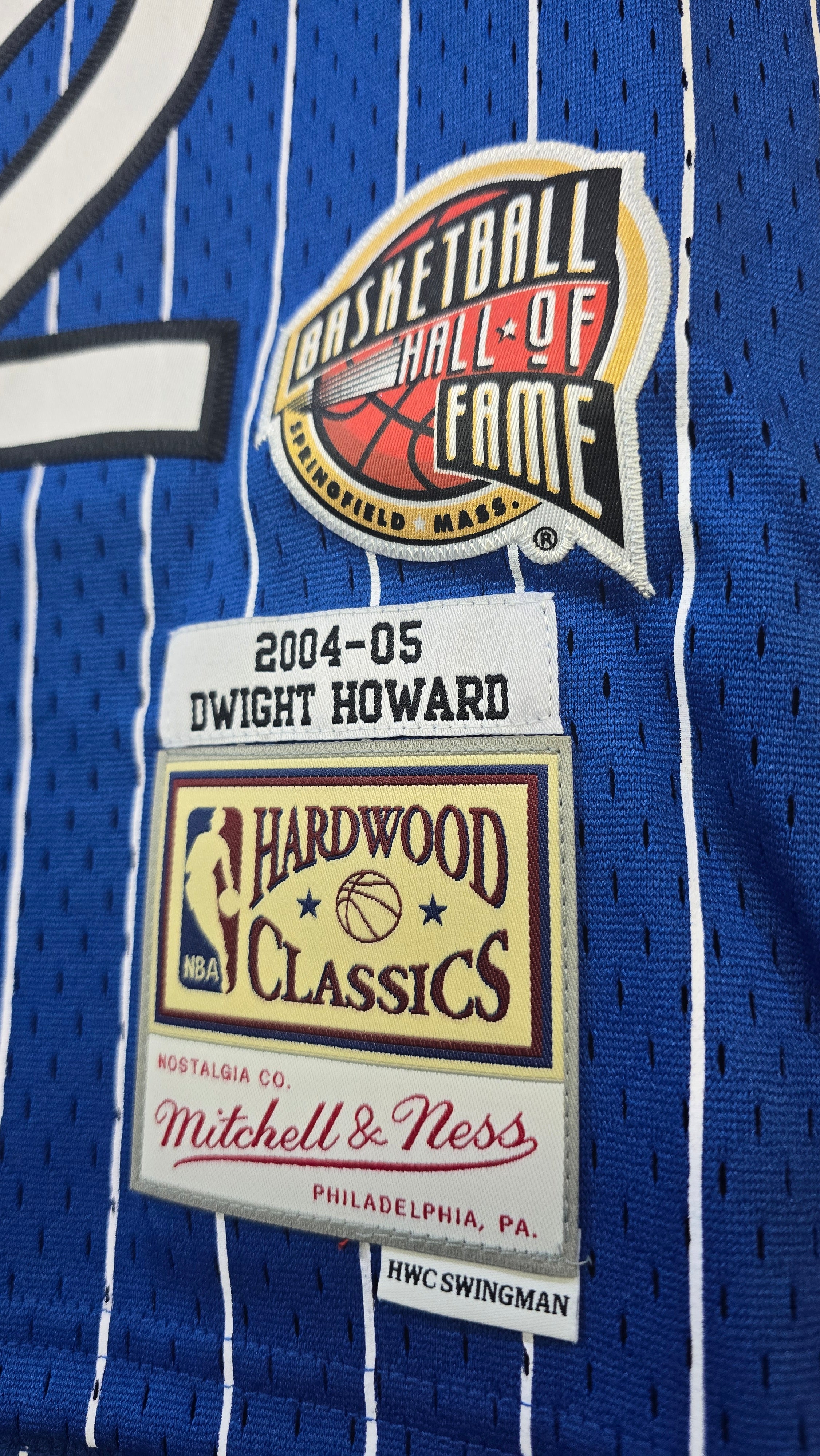 Orlando Magic Kids Dwight Howard Mitchell & Ness Swingman jersey