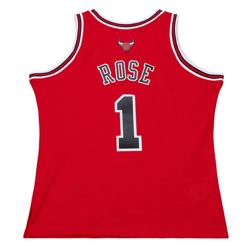 Chicago Bulls Derrick Rose Mitchell & Ness Swingman jersey Red