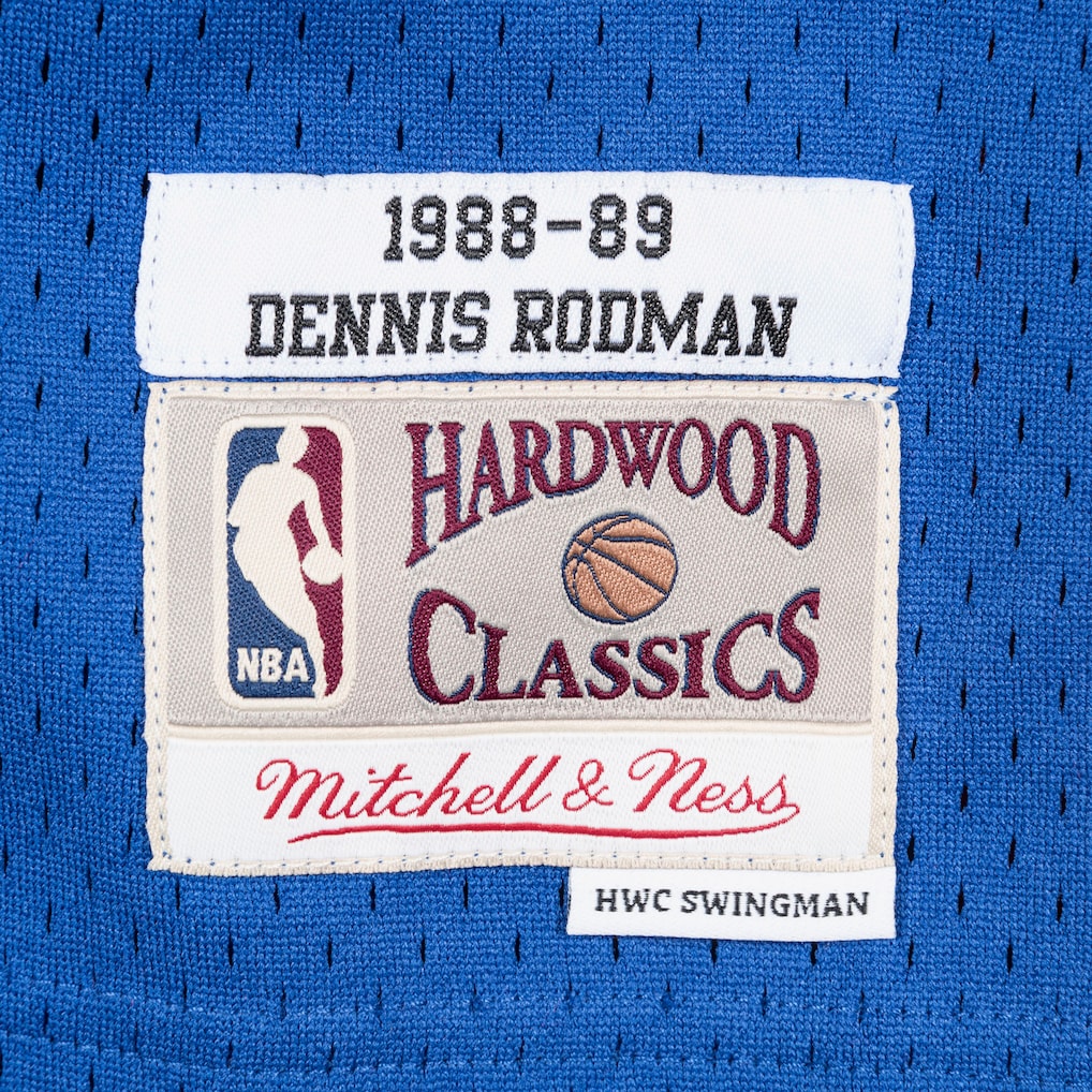 Detroit Pistons Dennis Rodman 1988-89 Mitchell & Ness Swingman jersey
