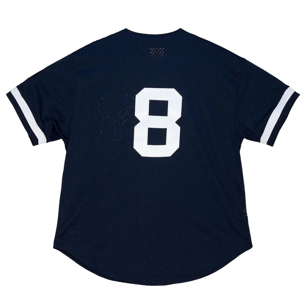 New York Yankees Yogi Berra Mitchell & Ness 1999 BP jersey