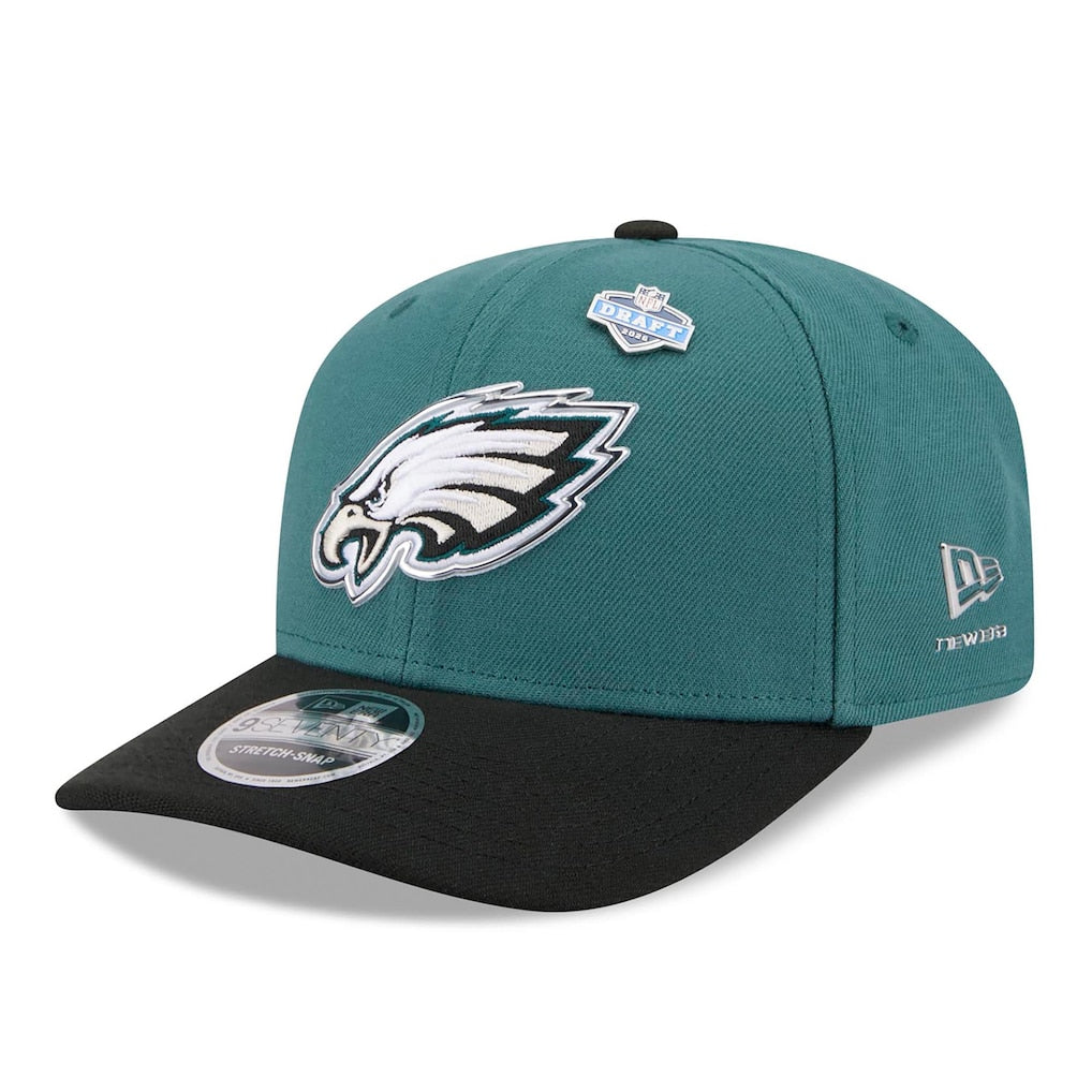 Philadelphia Eagles 2026 NFL Draft New Era 9SEVENTY Stretch-Snapback