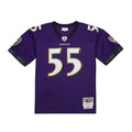 Baltimore Ravens Terrell Suggs Mitchell & Ness Legacy jersey- Purple