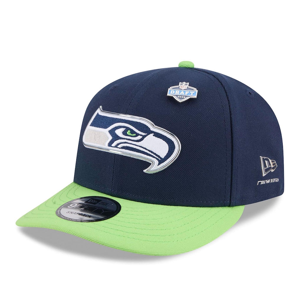 Seattle Seahawks 2026 NFL Draft New Era 9Fifty Snapback Pre-Curved