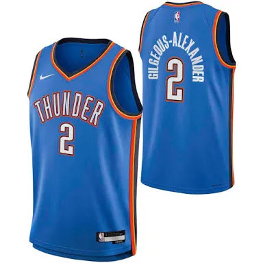 Oklahoma City Thunder Kids  Shai Gilgeous-Alexander Nike Icon Edition jersey