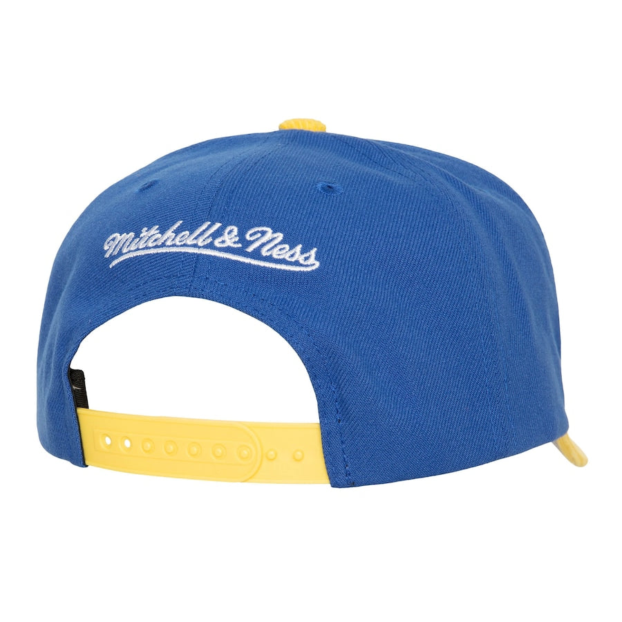 Golden State Warriors Mitchell & Ness Cord Pro Snapback