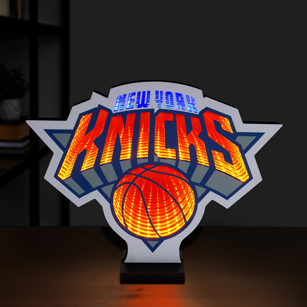New York Knicks LED Infinity Logo Light