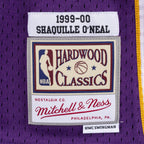 Los Angeles Lakers Shaquille O'Neal 1999-00 Mitchell & Ness Swingman jersey- Purple