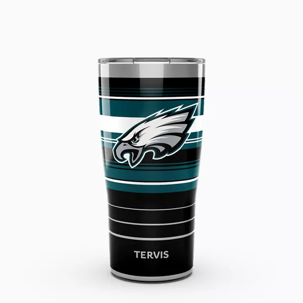 NFL® Philadelphia Eagles - Hype Stripes Tervis Traveler - Stainless Steel Tumbler with Slider Lid