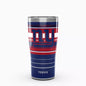 NFL® New York Giants - Hype Stripes Tervis Traveler - Stainless Steel Tumbler with Slider Lid