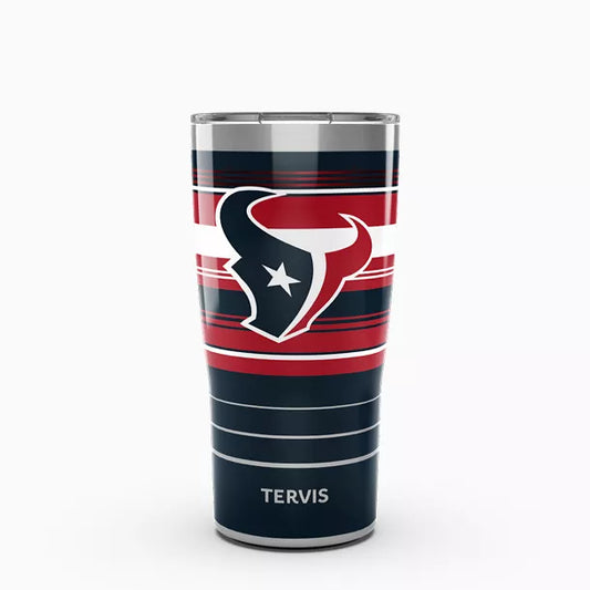 NFL® Houston Texans - Hype Stripes Tervis Traveler - Stainless Steel Tumbler with Slider Lid