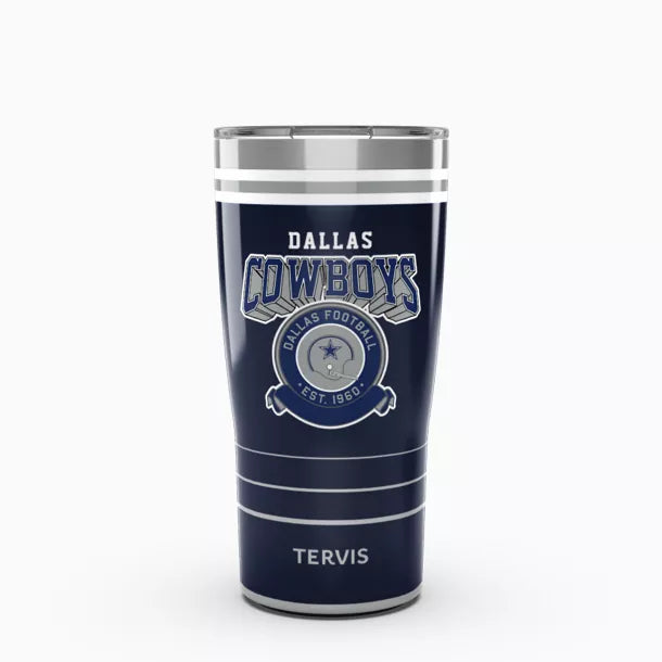 NFL® Dallas Cowboys - Vintage Tervis Traveler - Stainless Steel Tumbler with Slider Lid